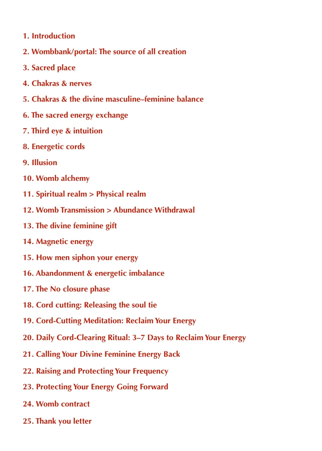 Guide package: WOMBBANK -
A Sacred Energy Reclamation Guide for Women Ready to Stop Overgiving and Start Living from Power